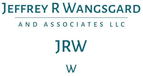 wordmark for Jeffrey R. Wangsgard and Associates 